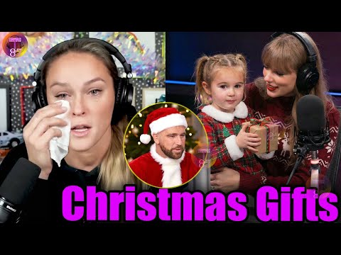 Kylie Kelce gets emotional over Aunt Taylor Swift's gift to Elliotte for Christmas on Not Gonna Lie