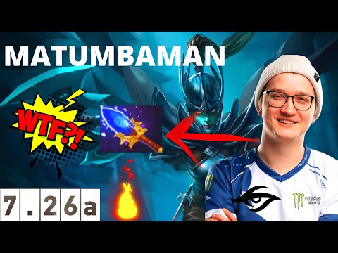 MATUMBAMAN (Secret) NEW PHANTOM ASSASSIN Patch 7.26a / Dota pro Replay