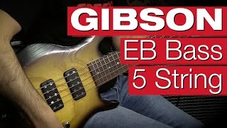 Video thumbnail for Gibson New EB Bass (5 String Modell Test) by session