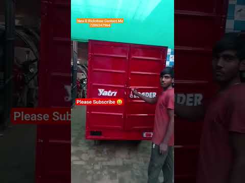 New Yatri Loader Complete Body 2023 Super Model 😀 || #ytshorts #trending #technosystemerickshaw