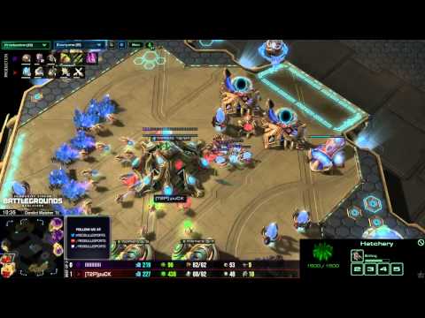 Puck(P) Vs. "TeaCupSunday"(Z) G2 - Red Bull Battlegrounds NA Qualifier