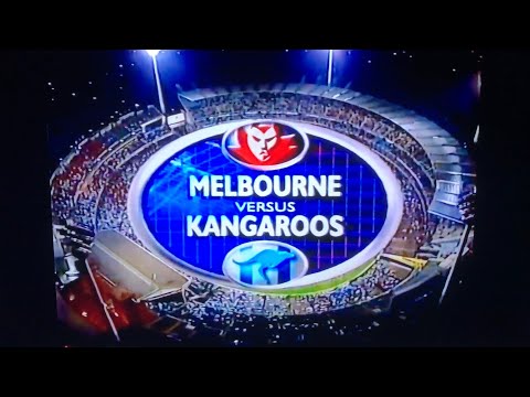 Channel Seven AFL 2nd Preliminary Final 2000 Melbourne vs North Melbourne Opener