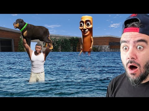 TUNG TUNG SAHUR TSUNAMI YOLLADI FRANKLININ EVINE - GTA 5 MODS