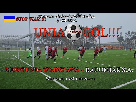 1 IV 2022 r.  MUKS UNIA WARSZAWA - RADOMIAK S.A.