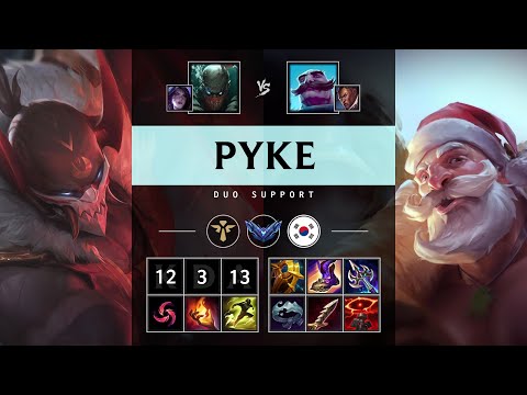Pyke Support vs Braum - KR Diamond Patch 25.06