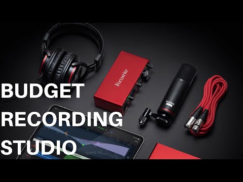 How to setup recording studio at home on  a budget for beginners