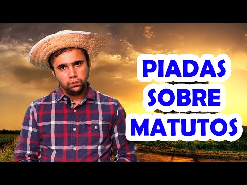 PIADAS SOBRE MATUTOS - HUMORISTA THIAGO DIAS