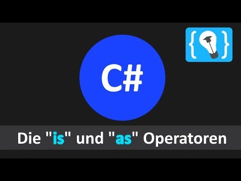 C Tutorial Deutsch Die is und as Operatoren