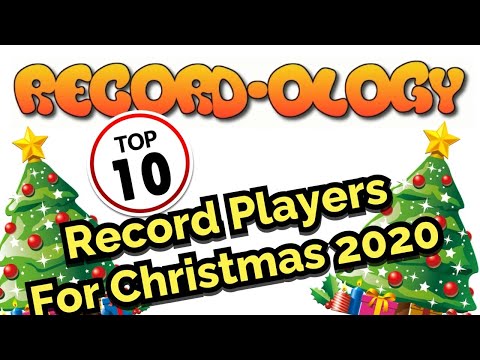 Top 10 Record Players for Christmas 2020!  The Record-ology 2020 Holiday Buying Guide!