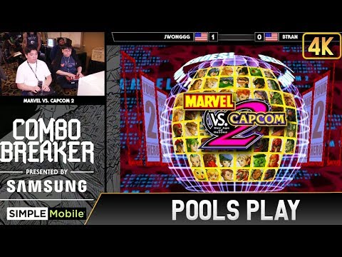 MVC2 - Combo Breaker 2019 POOLS PLAY Ft. Justin Wong + Commentary by Chris Matrix & Fugee [4k/60fps]