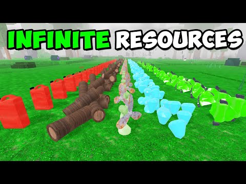 Starting Over with INFINITE RESOURCES in 99 Nights in the Forest!