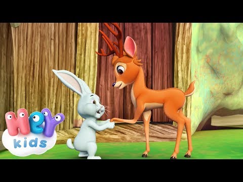 Dans Sa Maison Un Grand Cerf ???? Chanson Pour Bébé