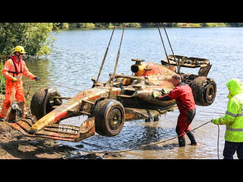 Thumbnail for ASMR CAR RESTORATION | RESTORING THE F1 RED BULL RACING RB21, FULL REBUILD FROM A SUNKEN LAKE by Red Bull Racing RB21