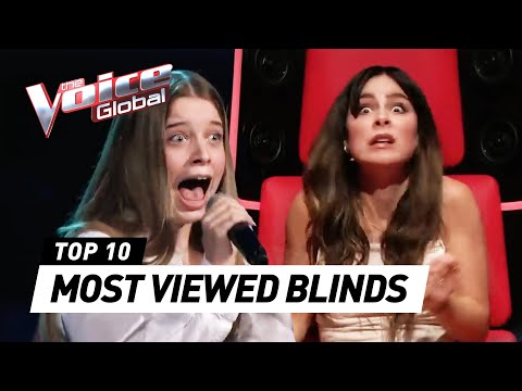 MOST VIEWED Blind Auditions of 2022: The Voice Kids Germany 🇩🇪