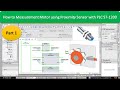 How To Measurement Motor Speed Using Proximity Sensor With S7 1200 In TIA Portal V17 PLC SCADA