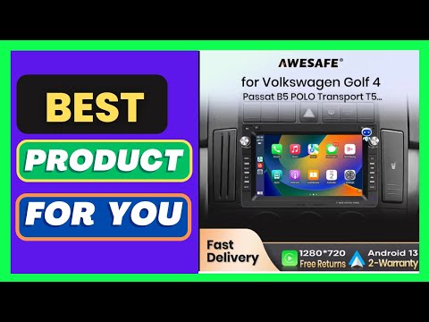 AWESAFE Carplay android Auto Radio