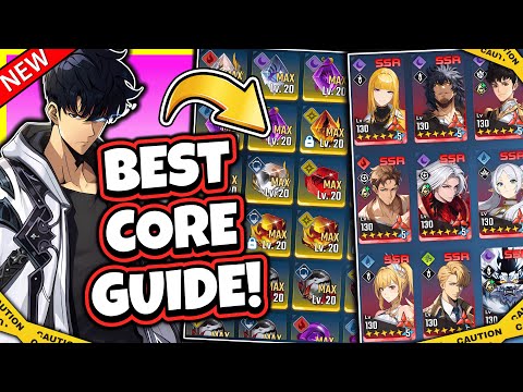 BEST CORE BUILD GUIDE FOR ALL HUNTERS & SUNG JINWOO! UPDATED CORE GUIDE! [Solo Leveling: Arise]