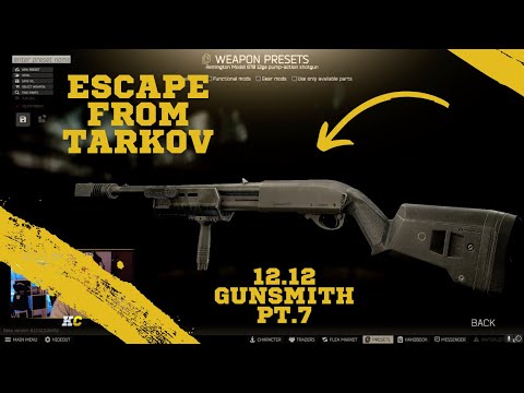 Gunsmith - Part 7 Escape from Tarkov Büchsenmacher Quest 12.12 Tutorial Guide deutsch King_ChiefTV