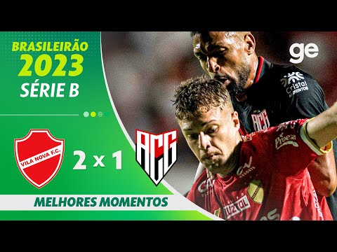 Gols e lances de Vila Nova-GO x Atlético-GO