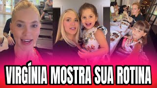 VIRGÍNIA MOSTRA SUA ROTINA COM AS MARIAS EM ORLANDO 