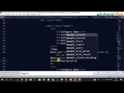 E Commerce Website using PHP MySQL || Introduction || Part 1 || Tutorial Rays
