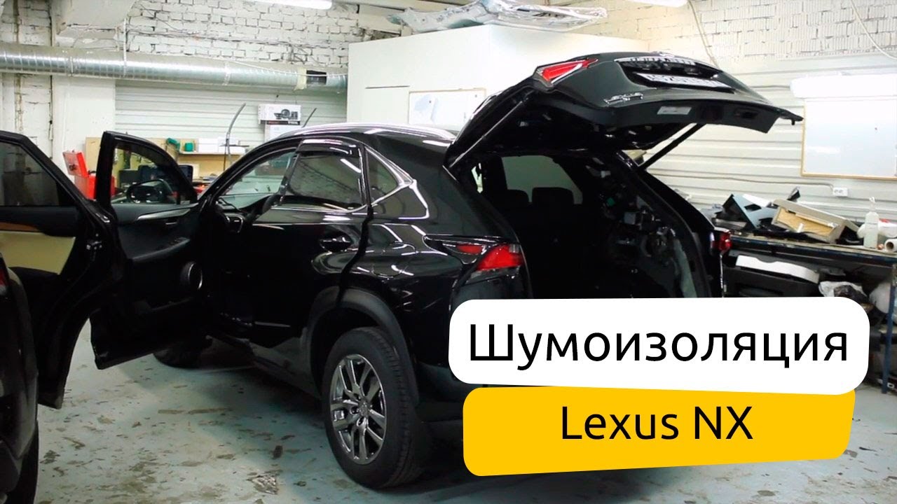 Lexus nx шумоизоляция арок