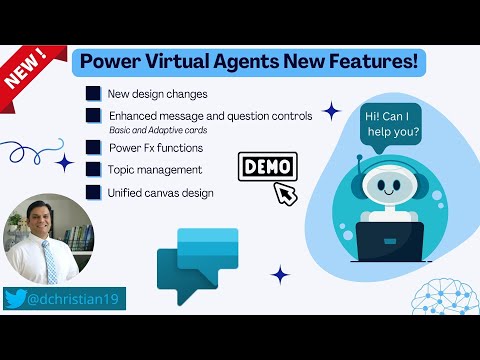 Power Virtual Agents New Features Power Virtual Agents New Features