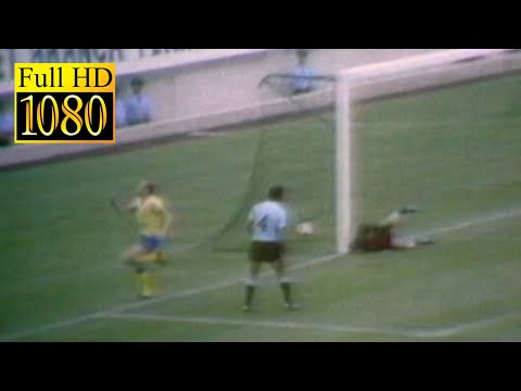 Sweden - Uruguay ●World Cup 1970 | Full highlight - 1080p HD