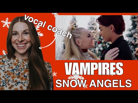 Vocal coach reacts to Zombies “Snow Angels”Fa-La-La-adays Day 8