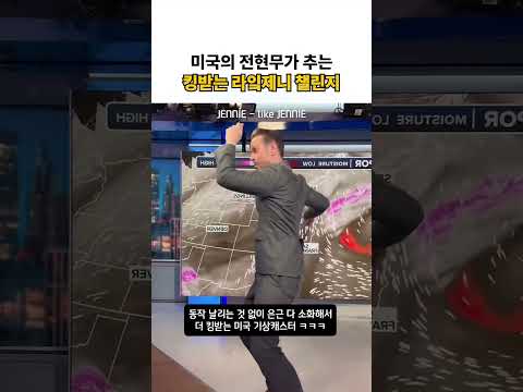 미국의 전현무가 추는 킹받는 라잌제니 챌린지