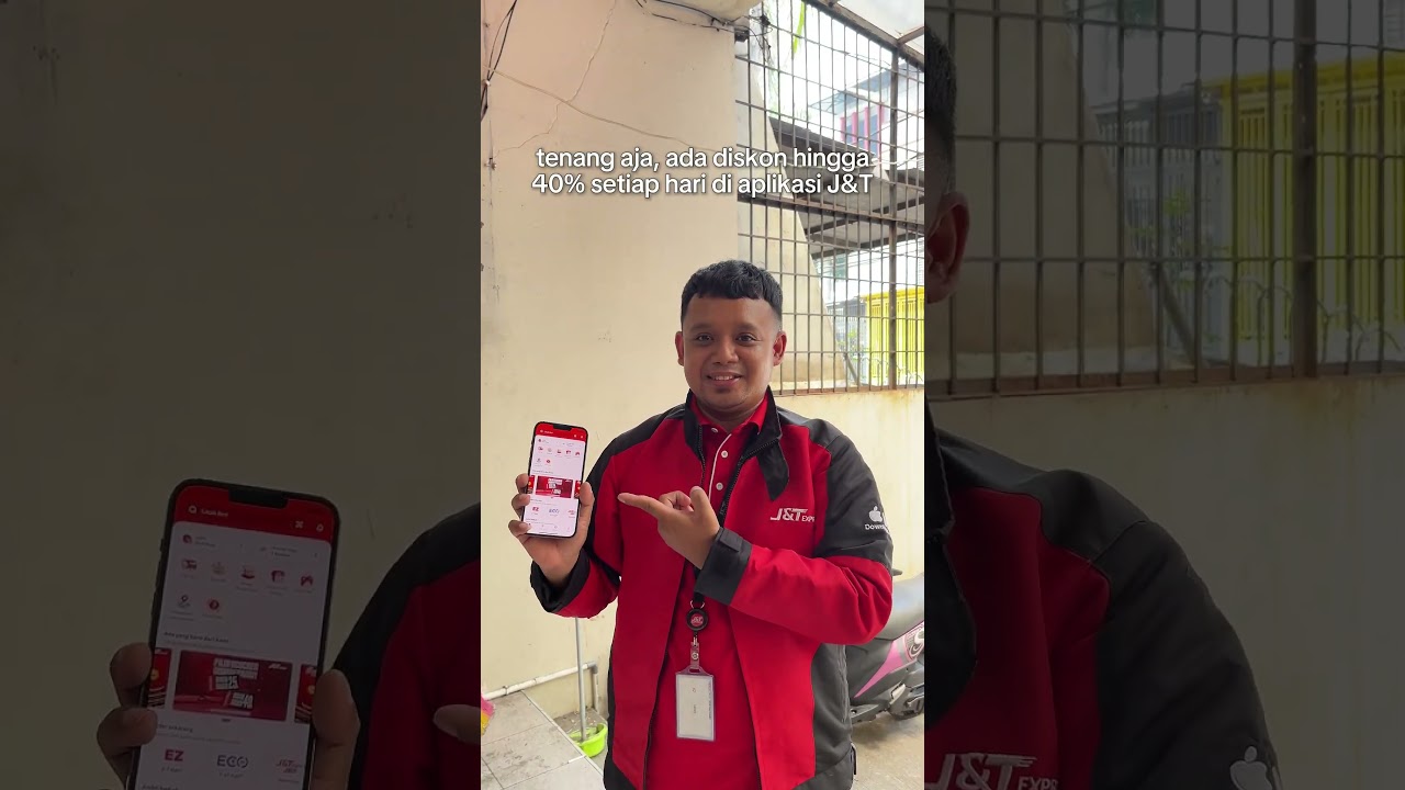 DISKON ONGKIR HINGGA 40% HANYA DI APLIKASI J&T EXPRESS