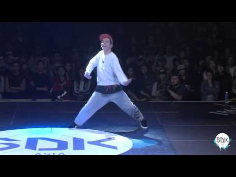 SDK ASIA 2016 Semi-Finals - Hip Hop 1on1 -  Lion Kei Vs AJ