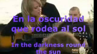 Darkness Round The Sun - Damhnait Doyle and Alexz Johnson (Inglés y Español)