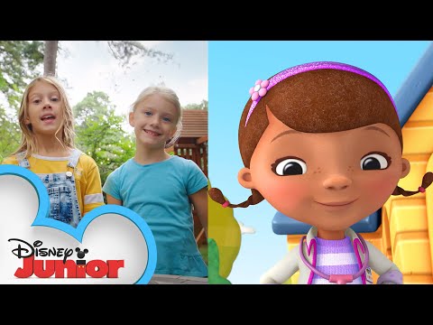 當你缺水時喝水？| 麥克斯丁斯醫生。博士是在｜迪士尼少年 (Drink Water When You're Dehydrated ?. | Doc McStuffins: The Doc is In | Disney Junior)