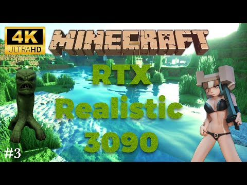 Ultimate Gaming Experience: Realistic RTX 3090 Minecraft