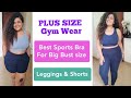 Plus Size Gym Wear Sports Bras Gym Leggings Shorts