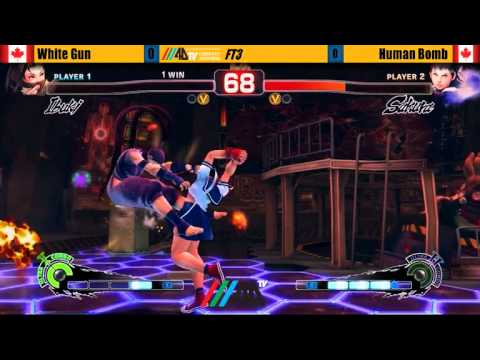 Human Bomb (SAK) vs. WhiteGun (IB) FT3 - Canada Cup Gaming 2012 VIP Room