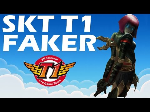 SKT T1 K Faker - Orianna vs Zed Mid - Korean Challenger Solo Queue