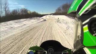 preview picture of video 'riding trail 4 near Gaylord, MI.'
