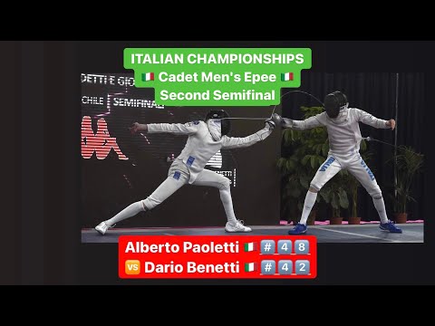 Italian Championships 2022 CME - L4 - Alberto Paoletti v Dario Benetti
