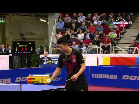 LIEBHERR 2014 Men´s World Cup - ZHANG Jike vs Ma Long - Final Last Set
