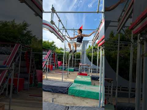 SASUKE3rdステージ通し③【クリフディメンション】内宮パーク#sasuke #ninja #ninjawarrior #training #shorts #diy #cliff #obs
