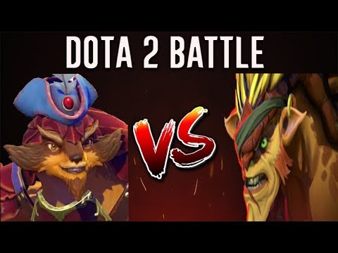 Dota 2 Battle #26 | Pangolier Versus Bristleback