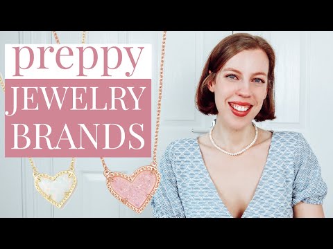 PREPPY JEWELRY BRANDS to know! Kendra Scott, Lisi Lerch and more