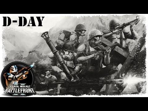 Star Wars D-Day - Clone wars - Battlefront 2 2005 - Modded - HD