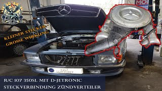 Mercedes R/C107: Wtyczka aparatu zapłonowego D-Jetronic