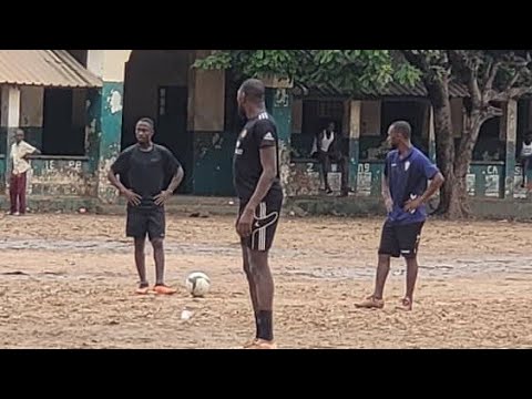 Ablie Jallow's  Returning to Serekunda School Reunite with Childhood Friends on the Football Field