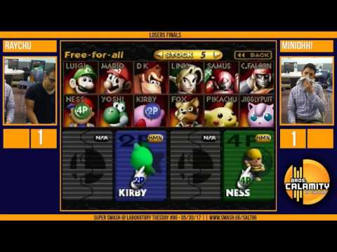S@LT #86 | Miniohh! (Kirby) vs Raychu (Ness) - Losers Finals - SSB64 Singles