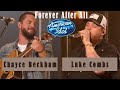 Chayce Beckham Sings Forever After All Luke Combs Country Duet American Idol Finale