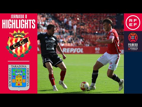 Resumen #PrimeraFederación | Club Gimnàstic de Tarragona 2-1 SD Tarazona | Jornada 8 | Temp. 25/26